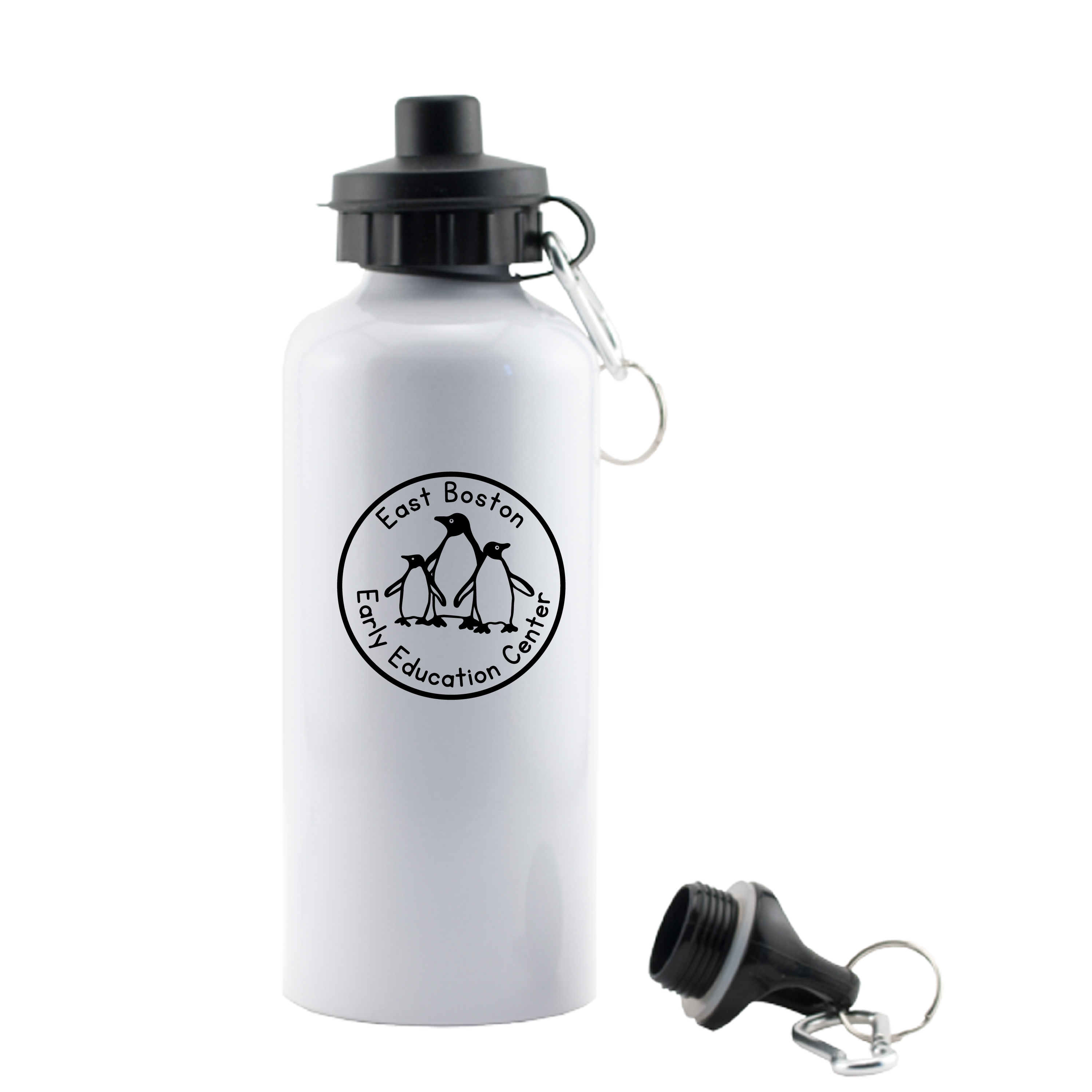 East Boston Early Education Center SUBLIMATION ALUMINUM WATER BOTTLE